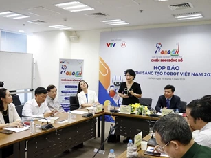Cuộc thi Sáng tạo Robot Việt Nam 2025 tạo sân chơi cho sinh viên áp dụng công nghệ mới