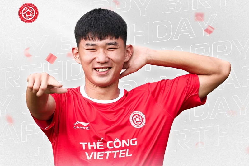 Nguyễn Đăng Dương. Ảnh: Thể Công Viettel.