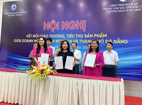 Kết nối giao thương giữa doanh nghiệp Nghệ An và Đà Nẵng