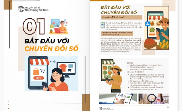 Ra mắt sổ tay hướng dẫn hộ kinh doanh chuyển đổi số