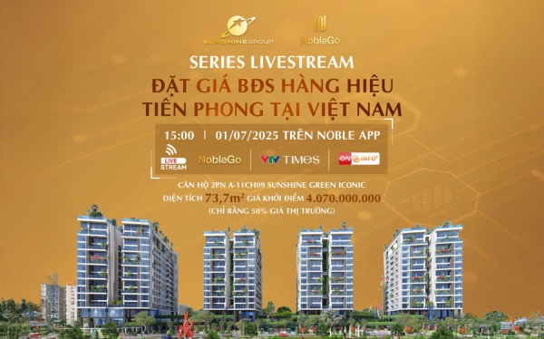 Sunshine Group livestream &#x111;&#x1EB7;t gi&#xE1; c&#x103;n h&#x1ED9; v&#xE0;o ng&#xE0;y 1/7, kh&#x1EDF;i &#x111;i&#x1EC3;m b&#x1EB1;ng 50% gi&#xE1; th&#x1ECB; tr&#x1B0;&#x1EDD;ng