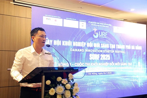 Ông Nguyễn Viết Toàn phát biểu khai mạc vòng loại cuộc thi khởi nghiệp đổi mới sáng tạo trong khuôn khổ SURF 2025. Ông Nguyễn Viết Toàn phát biểu khai mạc vòng loại cuộc thi khởi nghiệp đổi mới sáng tạo trong khuôn khổ SURF 2025.