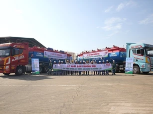 Lọc hóa dầu Bình Sơn xuất bán sản phẩm dầu DO sang thị trường Lào