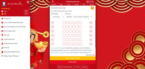 Sau 22 kỳ không có người trúng, Lotto 5/35 chia giải độc đắc hơn 13,5 tỷ đồng