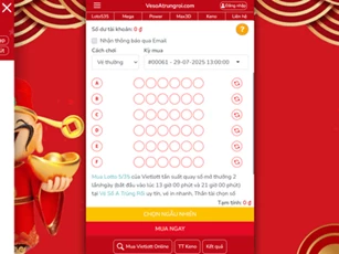 Sau 22 kỳ không có người trúng, Lotto 5/35 chia giải độc đắc hơn 13,5 tỷ đồng