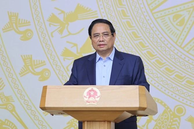 Thủ tướng Chính phủ Phạm Minh Chính chủ trì Phiên họp thứ 2 của Ban Chỉ đạo quốc gia về phát triển ngành công nghiệp bán dẫn - Ảnh: VGP/Nhật Bắc Thủ tướng Chính phủ Phạm Minh Chính chủ trì Phiên họp thứ 2 của Ban Chỉ đạo quốc gia về phát triển ngành công nghiệp bán dẫn - Ảnh: VGP/Nhật Bắc