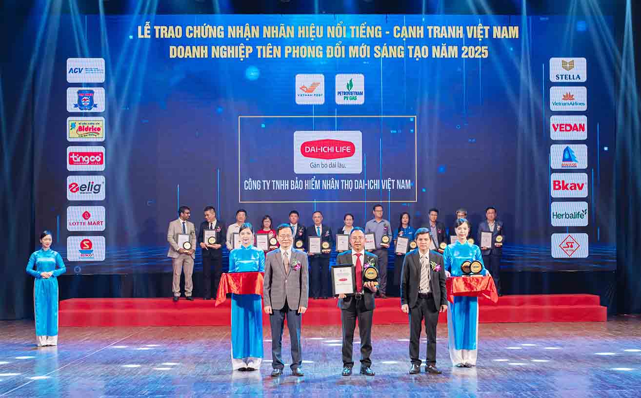 Doanh nghiệp bảo hiểm lần thứ 6 vào top 10 nhãn hiệu nổi tiếng