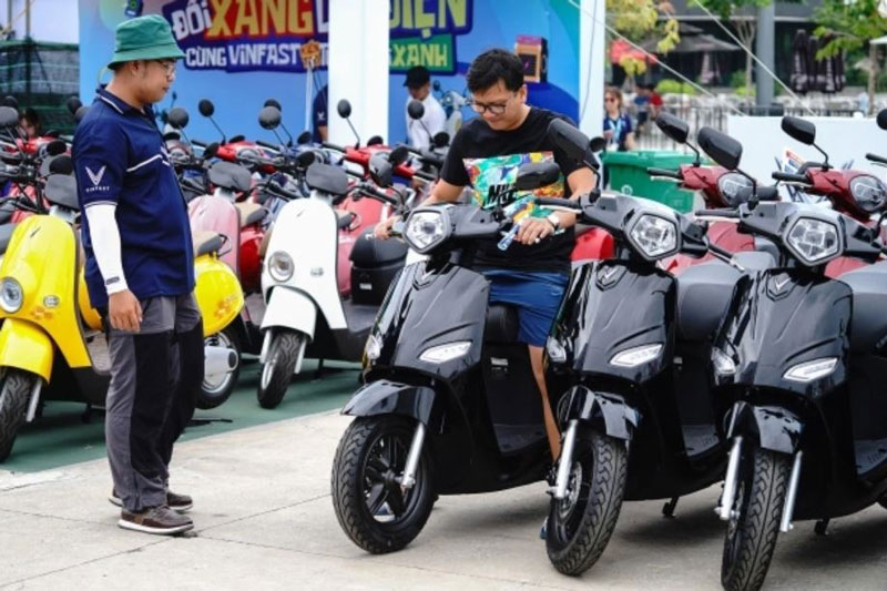 Việt Nam trở thành thị trường xe máy điện lớn thứ 3 thế giới 
