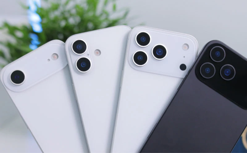 Hình ảnh rò rỉ camera iPhone 17 Series.