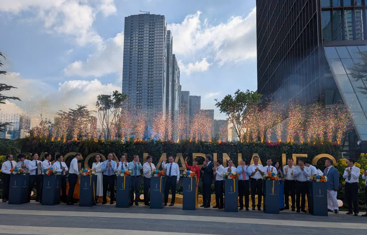 Khánh thành toà tháp tài chính Saigon Marina IFC