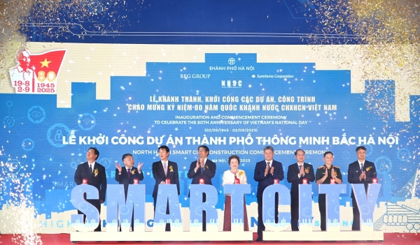 Chính thức khởi công dự án Thành phố Thông minh Bắc Hà Nội

