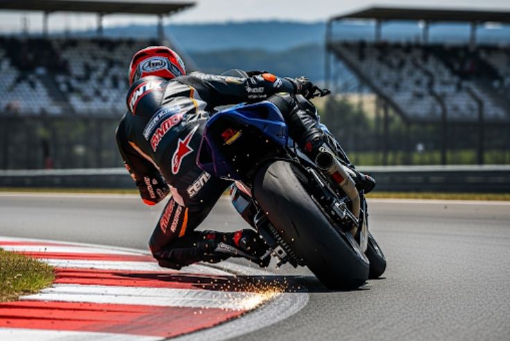 Bí mật phía sau động tác nghiêng người khi ôm cua của các tay đua