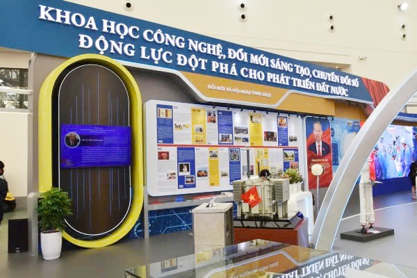 Triển lãm thành tựu khoa học công nghệ: Tái hiện hành trình 80 năm phụng sự và đổi mới