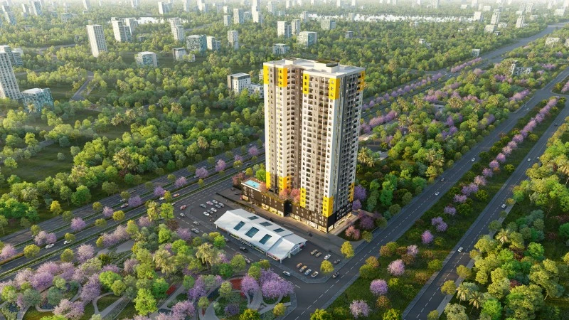 Phối cảnh dự án 490 căn hộ phong cách Nhật Bản của tập đoàn Bcons. Phối cảnh dự án 490 căn hộ phong cách Nhật Bản của tập đoàn Bcons.
