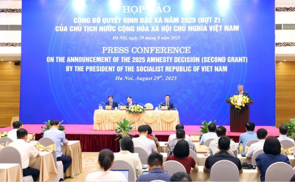 Hơn 13.900 phạm nhân được đặc xá dịp Quốc khánh