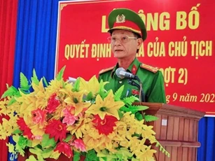 167 phạm nhân Trại giam Kênh 7 được đặc xá nhân dịp Quốc khánh
