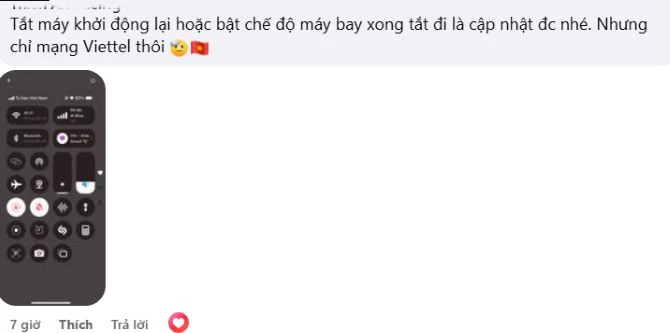 Một số bạn trẻ mách nhau cách để hiển thị dòng chữ trên. Một số bạn trẻ mách nhau cách để hiển thị dòng chữ trên.