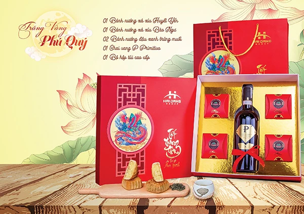 Bánh trung thu cao cấp từ Hong Kong kết hợp với cùng rượu vang nhập khẩu chính hãng sẽ làm nên những hộp quà trung thu trọn vẹn và đẳng cấp. Bánh trung thu cao cấp từ Hong Kong kết hợp với cùng rượu vang nhập khẩu chính hãng sẽ làm nên những hộp quà trung thu trọn vẹn và đẳng cấp.