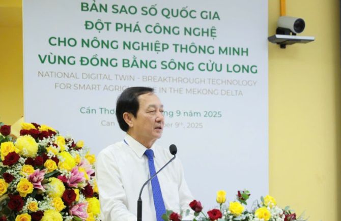 Bản sao số quốc gia - Chìa khóa bùng nổ nông nghiệp thông minh tại Đồng bằng sông Cửu Long