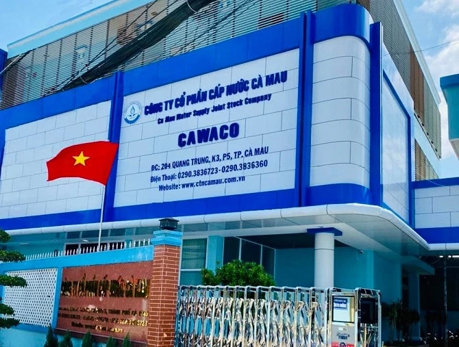 Công ty Cổ phần Cấp nước Cà Mau.