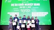 63 dự án vào bán kết Khởi nghiệp xanh 2025