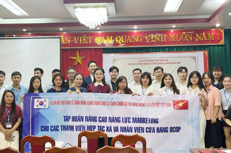 Thái Nguyên tổ chức tập huấn nâng cao năng lực marketing cho hợp tác xã và chủ thể OCOP
