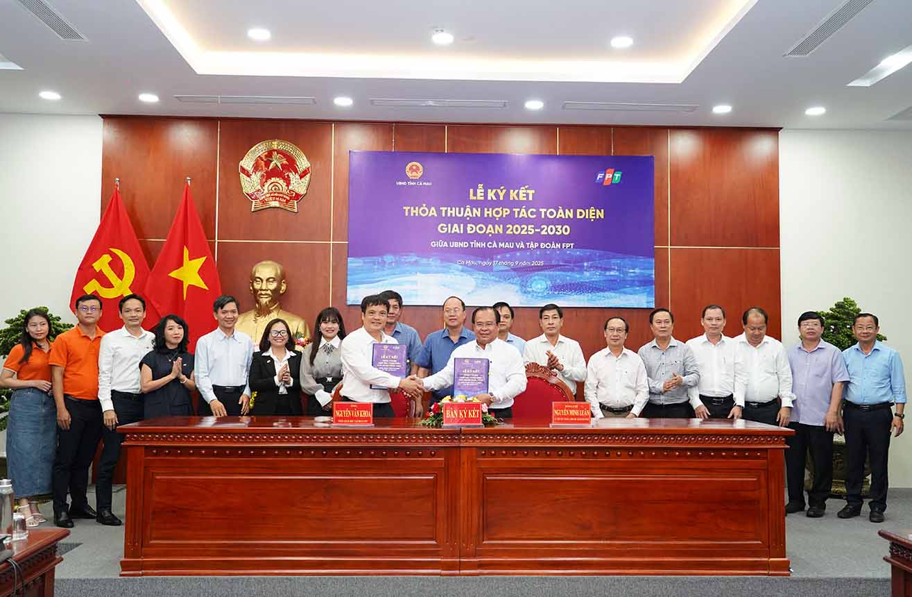 Cà Mau chuyển đổi số toàn diện