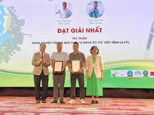 Trao giải cuộc thi viết ‘Nông nghiệp hữu cơ - Vì sự tăng trưởng xanh phát triển bền vững’