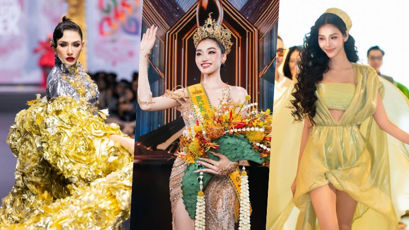 Sự trùng hợp bất ngờ thú vị của các nàng hậu từ những 'bộ cánh' đặc biệt