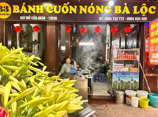 Bánh cuốn Bà Lộc - một địa chỉ được Time Out gợi ý. Ảnh: Bánh cuốn Bà Lộc Bánh cuốn Bà Lộc - một địa chỉ được Time Out gợi ý. Ảnh: Bánh cuốn Bà Lộc