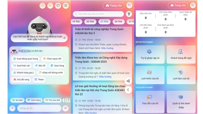 App “Hội chợ triển lãm AI” với 17 ứng dụng có hỗ trợ tiếng Việt. App “Hội chợ triển lãm AI” với 17 ứng dụng có hỗ trợ tiếng Việt.