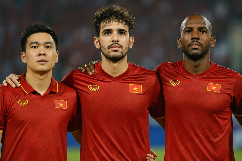 Báo Indonesia lo ngại bộ ba Brazil nhập tịch của ĐT Việt Nam 