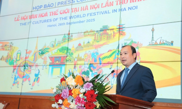 Lần đầu tiên Việt Nam tổ chức lễ hội văn hóa thế giới tại Hà Nội