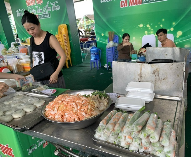 Ngày hội tinh hoa văn hóa ẩm thực Cà Mau