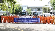Huy động gần 350 nhân lực hỗ trợ Quảng Trị, Hà Tĩnh khôi phục cấp điện