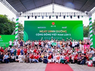 Lan tỏa lối sống lành mạnh từ Ngày dinh dưỡng cộng đồng Việt Nam