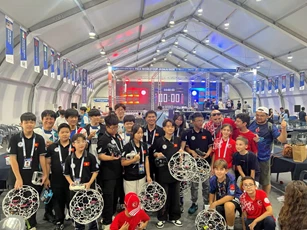 Học sinh TP Hồ Chí Minh đạt giải tại cuộc thi Drone Soccer quốc tế
