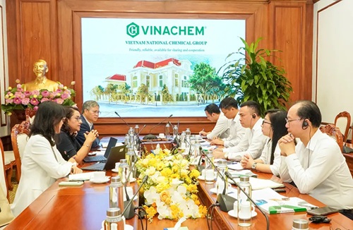 Tập đoàn Hóa chất trao đổi cơ hội hợp tác với Ngân hàng Thế giới