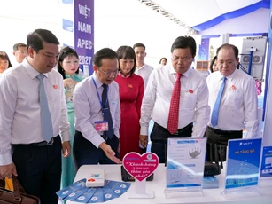 An Giang giới thiệu các sản phẩm khoa học công nghệ tại Đại hội