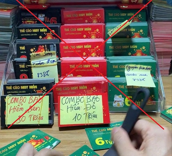 Công an cảnh báo thủ đoạn lừa đảo 'xổ số cào online'