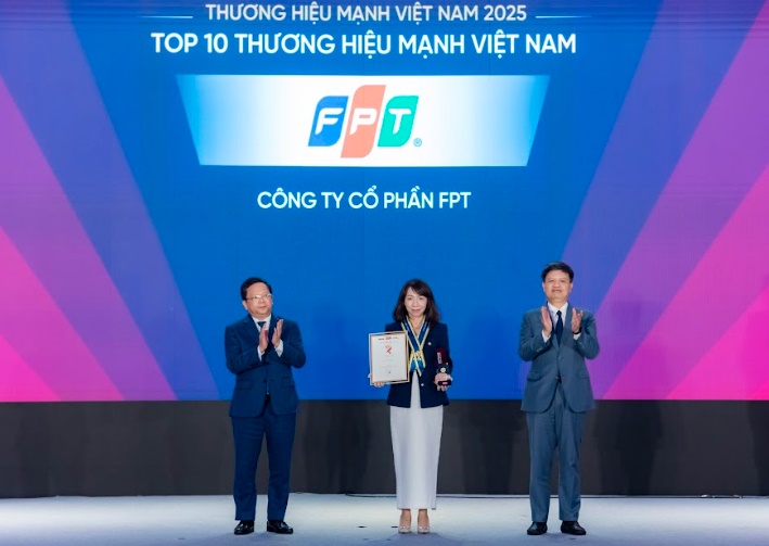 FPT được vinh danh Top 10 Thương hiệu mạnh Việt Nam