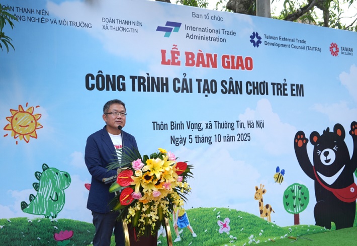 Hà Nội: Khánh thành 'sân chơi xanh' cho thiếu nhi