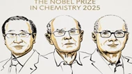 Giải Nobel Hóa học 2025 mở ra kỷ nguyên vật liệu tùy chỉnh
