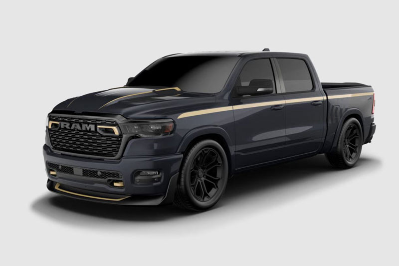 Xe bán tải Mỹ thiết kế hầm hố, mạnh ngang siêu xe, giá gần 2,4 tỷ đồng