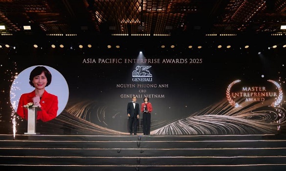 Sếp Generali Việt Nam nhận giải doanh nhân xuất sắc châu Á