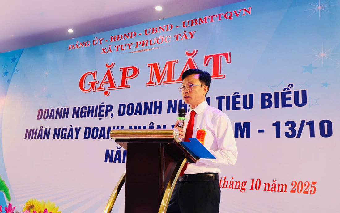 Chủ tịch xã Tuy Phước Tây: Doanh nghiệp là ‘mạch sống’ của nền kinh tế địa phương