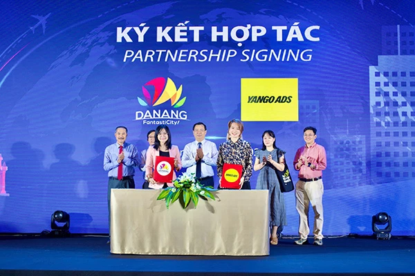 Ký kết hợp tác giữa Trung tâm Xúc tiến du lịch Đà Nẵng và Yango Ads Việt Nam nhằm giúp TP sông Hàn đến gần hơn vớ du khách CIS. Ký kết hợp tác giữa Trung tâm Xúc tiến du lịch Đà Nẵng và Yango Ads Việt Nam nhằm giúp TP sông Hàn đến gần hơn vớ du khách CIS.