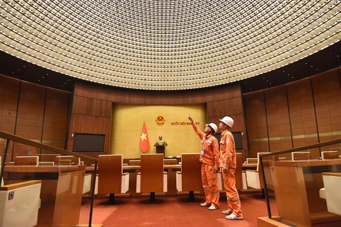 Đảm bảo điện phục vụ kỳ họp thứ 10, Quốc hội khóa XV