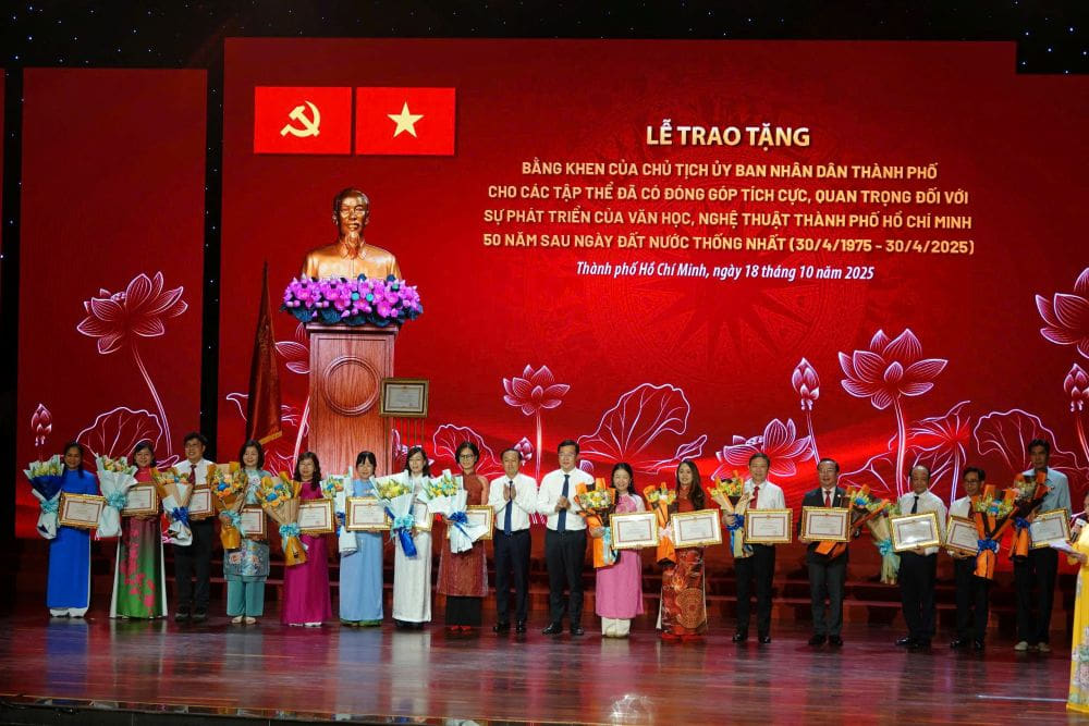 50 năm văn học – nghệ thuật: Dấu ấn TP Hồ Chí Minh tỏa sáng