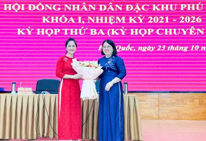 Đặc khu Phú Quốc có nữ phó chủ tịch UBND đầu tiên